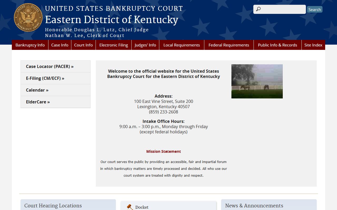 Madison County Circuit Court records and Eastern District bankruptcy court