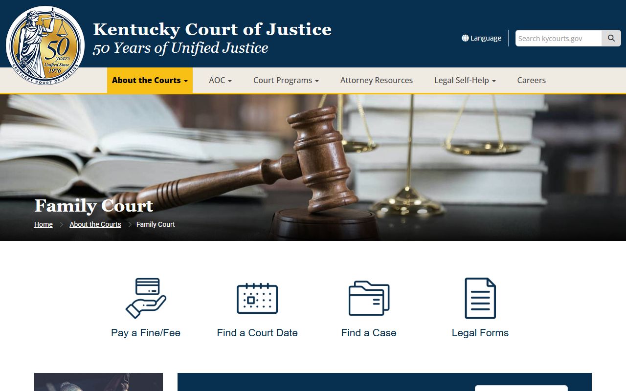 Madison County family court records Kentucky Family Court overview