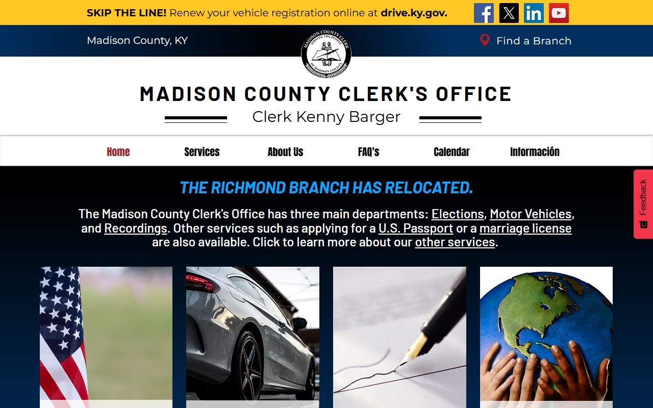 Madison County marriage records County Clerk official site